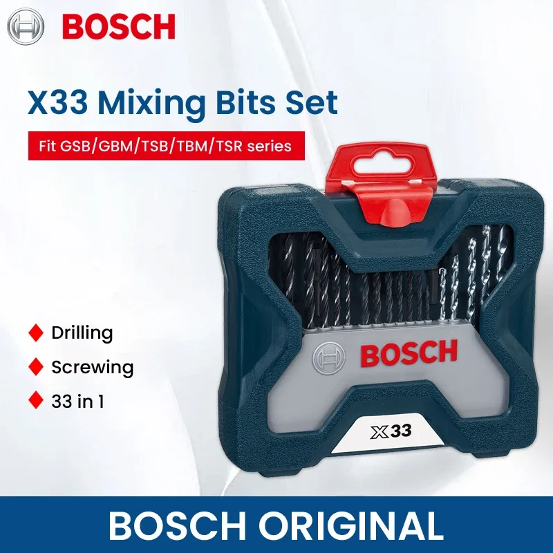 Drill Bit Set - Zestaw bitów do wkrętarki Bosch X33,