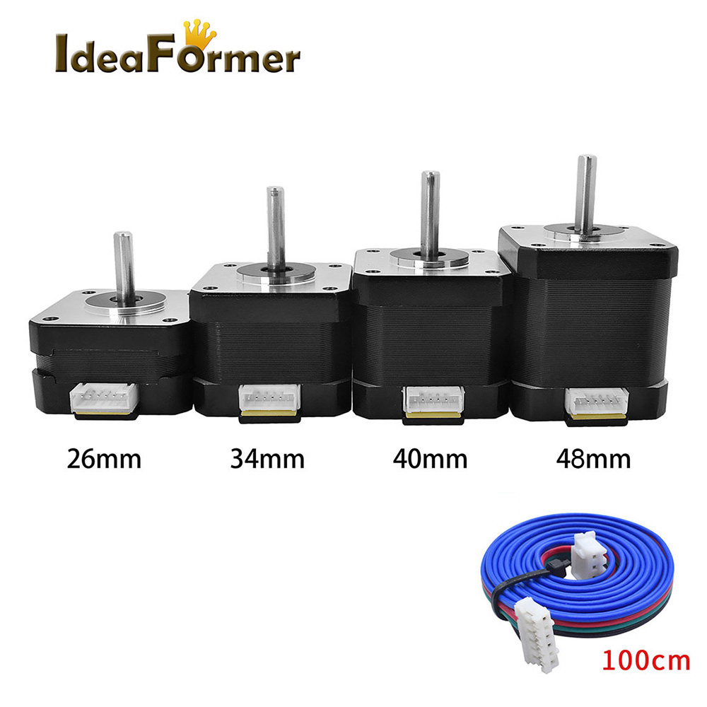 Stepper Motor Nema17 - Nema 17 42 silnik krokowy wysokość