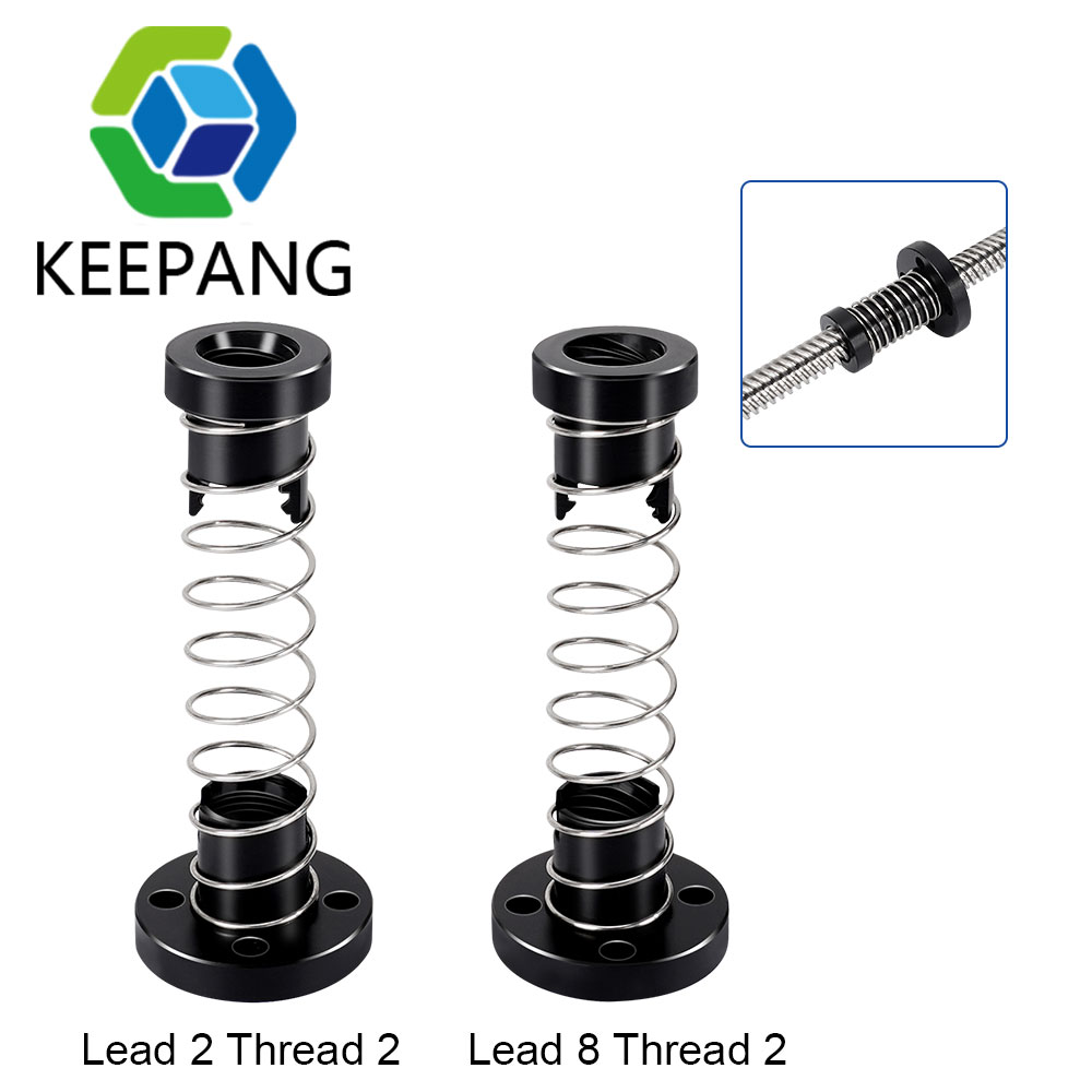 Lead Screw 8Mm - 3D drukarki POM T8 Anti luzu