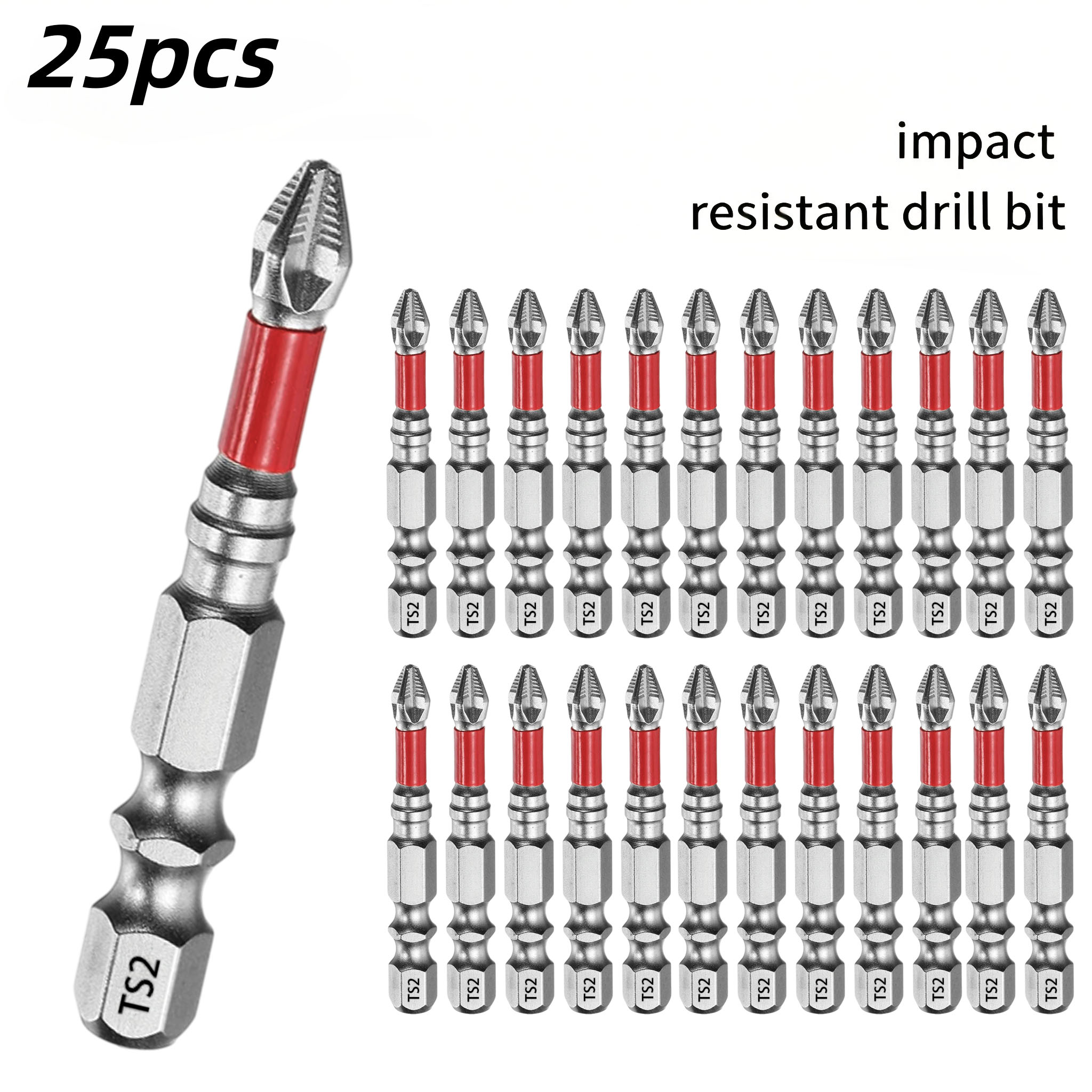 Drill Bit Set - Zestaw 25 profesjonalnych bitów do wkrętarki