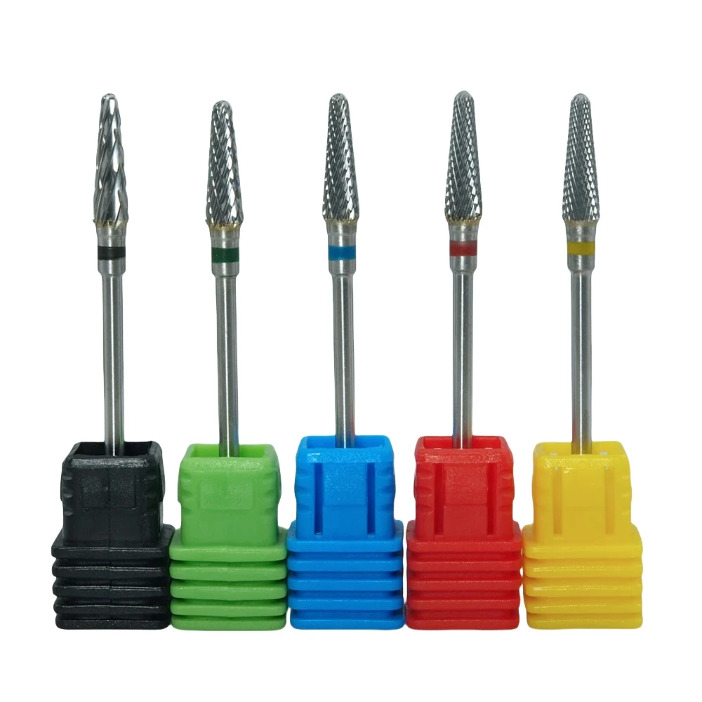Carbide End Mill - 5 sztuk/zestaw Wiertła ze stali nierdzewnej,