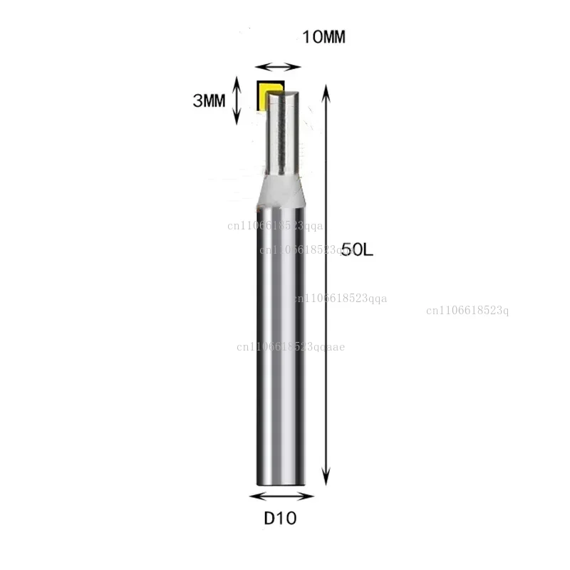 End Mill - Frez diamentowy CNC MCD, długość 3mm-6mm,