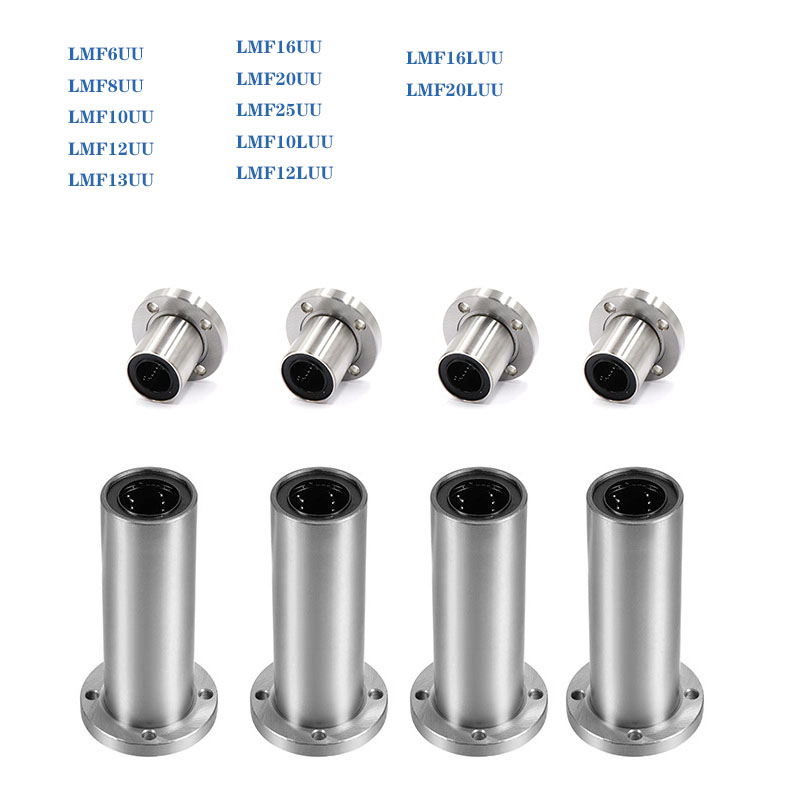 Lm8Uu Bearing - 4 szt./opakowanie Lmf8uu Lmf10uu Lmf6uu Lm12uu