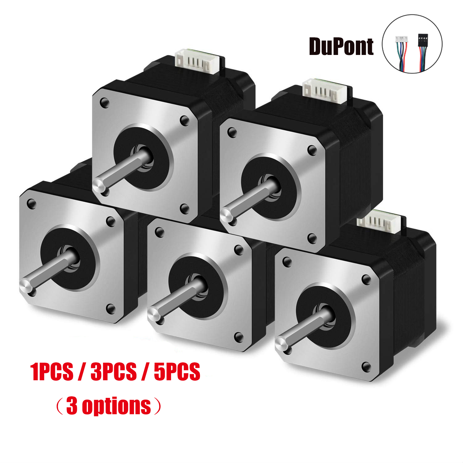 Stepper Motor Nema17 - 17HS4401 silnik krokowy dla grawerka Cnc