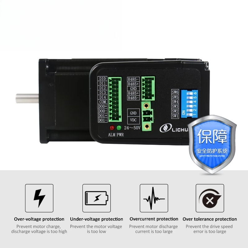 Nema23 Stepper - Sterownik silnika krokowego 36V 4A 1000PPR