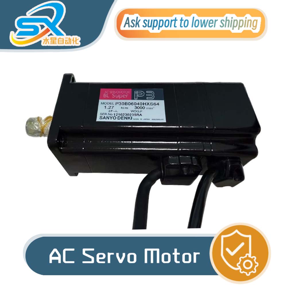Servo Motor - SANYO DENKI P30B06040HXS64, silnik serwo AC
