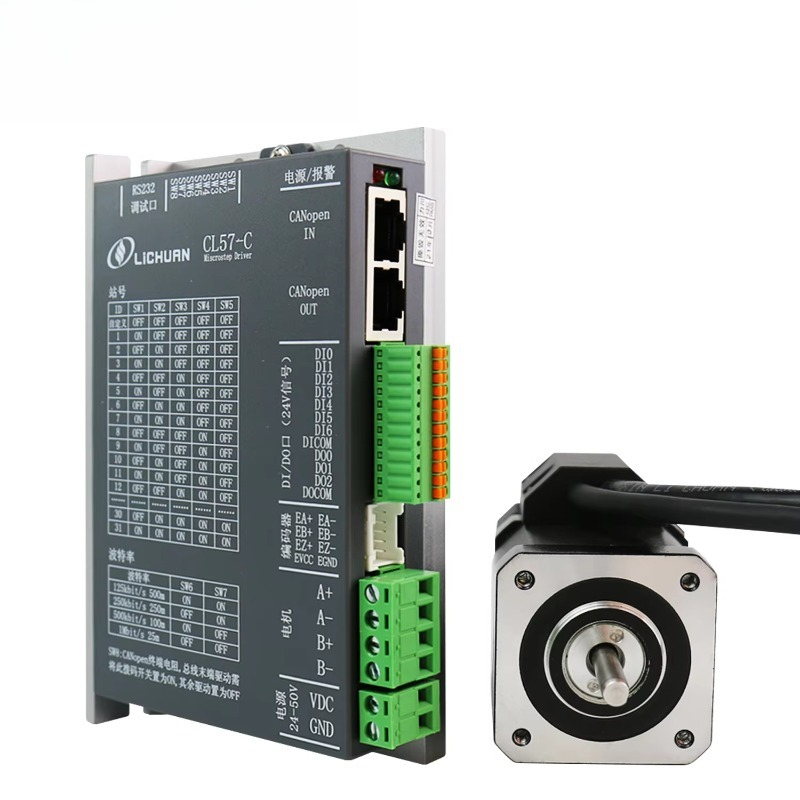Stepper Motor Nema17 - Zestaw sterownika silnika krokowego DC24V~50V 1.2A,