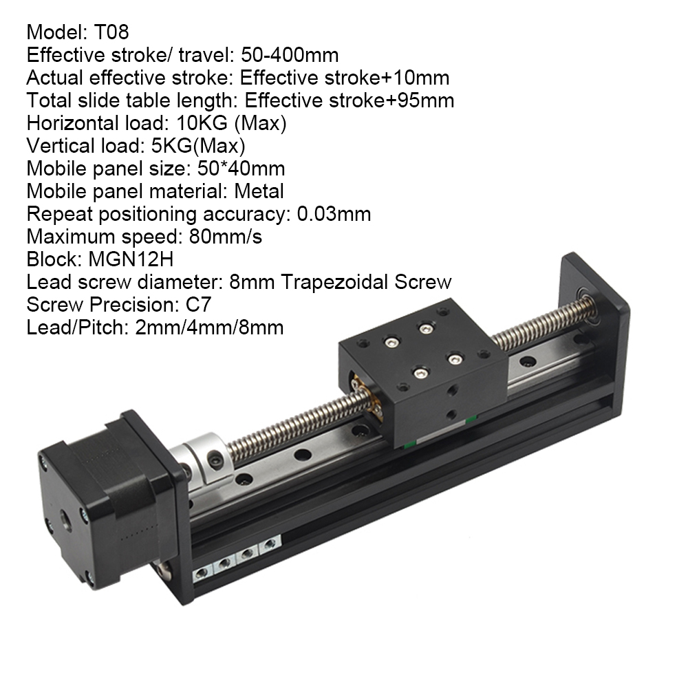 Stopień liniowy typu T z zesta – Linear Rod 8Mm recenzja i cena