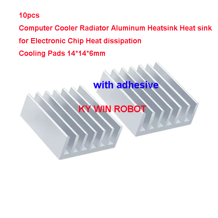 10 szt. Mini aluminiowy radiat – Aluminium Extrusion recenzja i cena