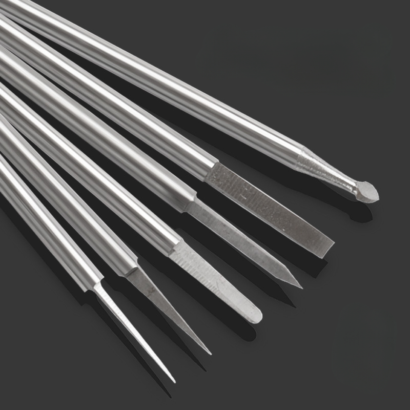 Zestaw 6 noży do grawerowania  – End Mill Set recenzja i cena