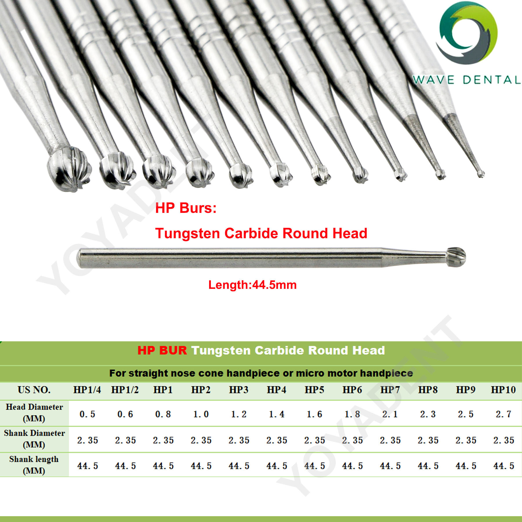 Frez stomatologiczny WAVE, fre – Carbide End Mill recenzja i cena