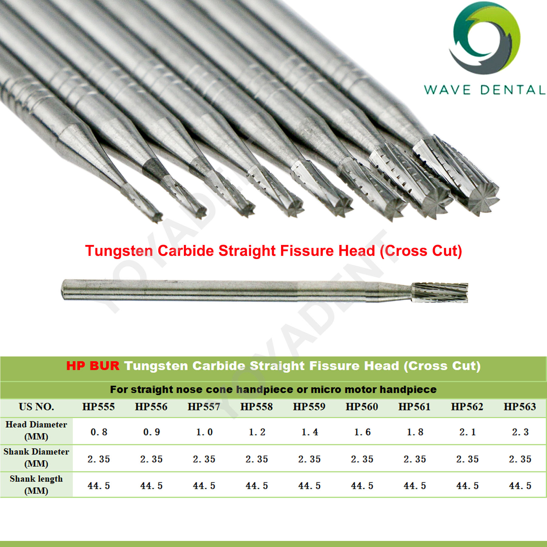 Frez stomatologiczny WAVE, fre – Carbide End Mill recenzja i cena