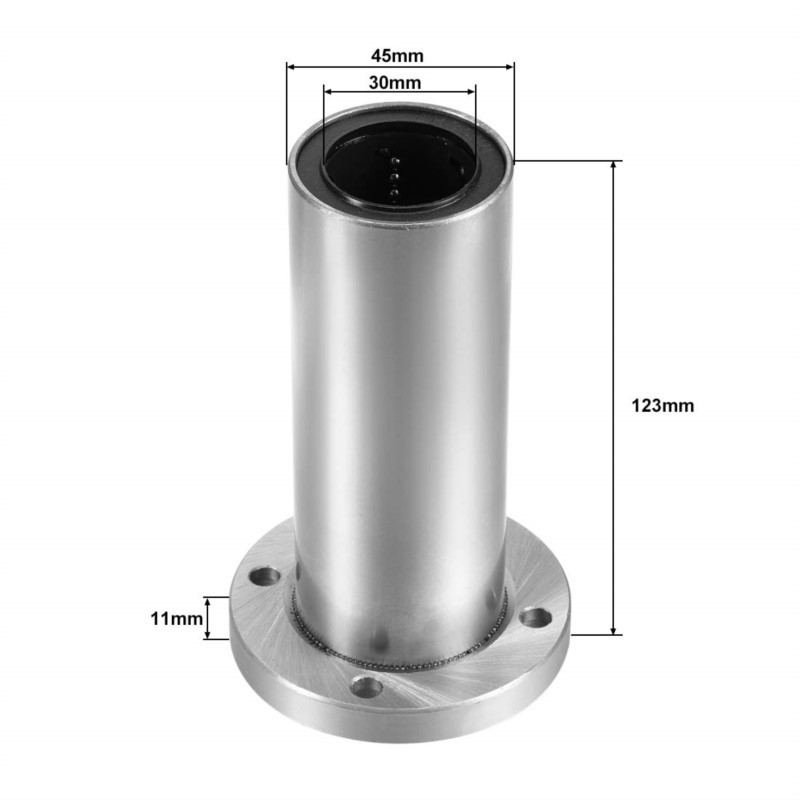 4 szt./opakowanie Lmf8uu Lmf10 – Lm8Uu Bearing recenzja i cena