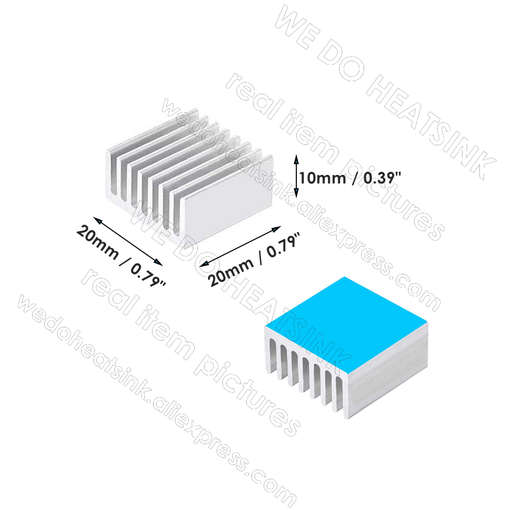 20x20x10mm srebrny kwadrat ter – Aluminium Extrusion recenzja i cena