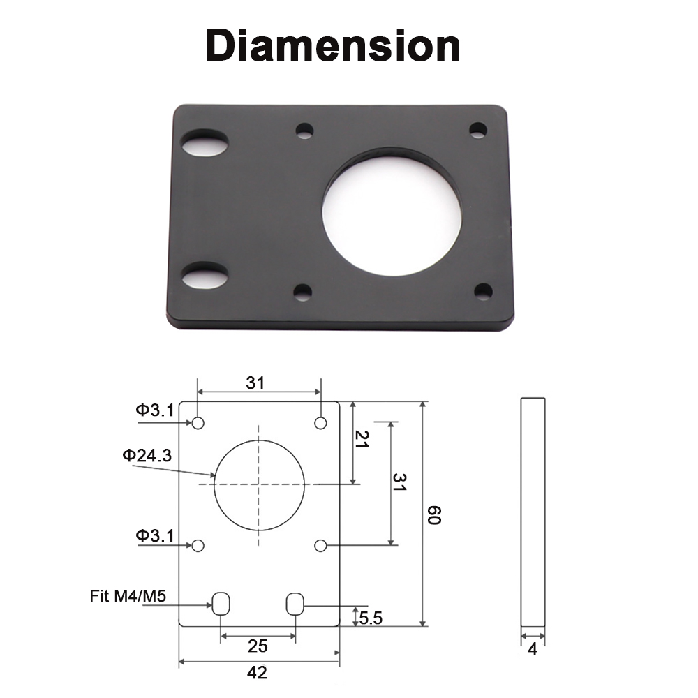 Uchwyt silnika krokowego NEMA  – Stepper Motor Nema17 recenzja i cena