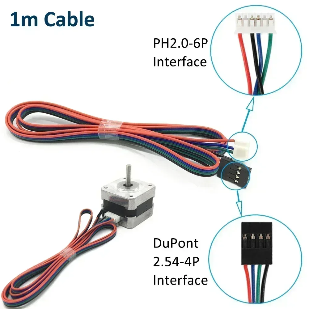 Silnik krokowy Nema17 42, 4-pr – Stepper Motor Nema17 recenzja i cena